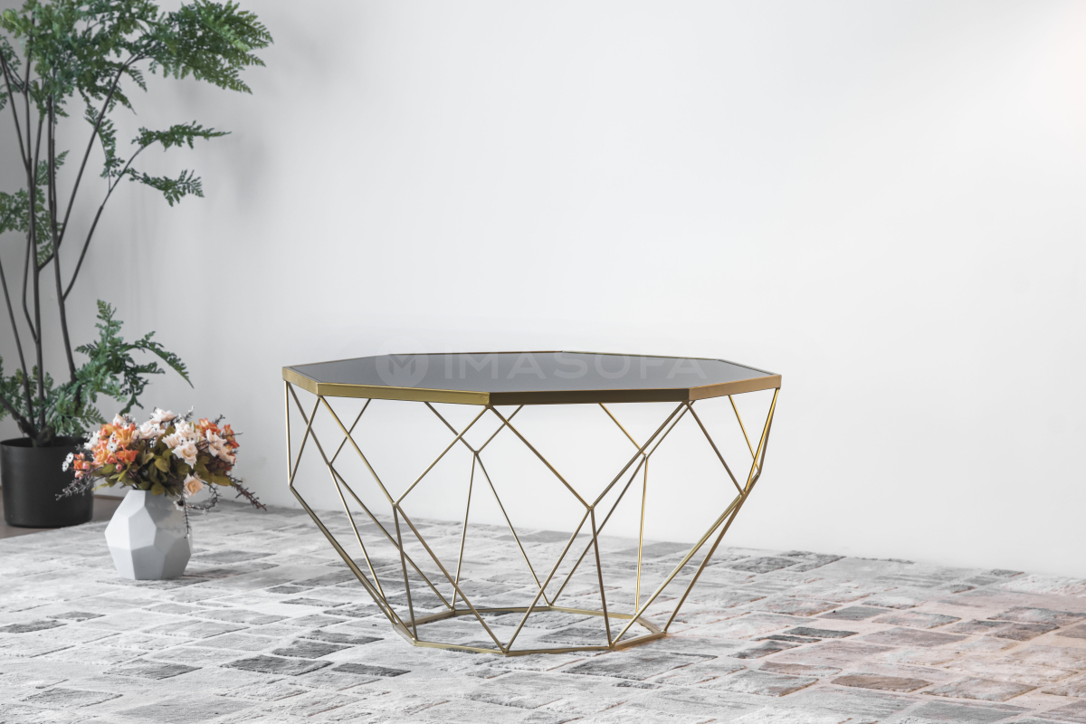 Bàn nước Diamond  màu vàng