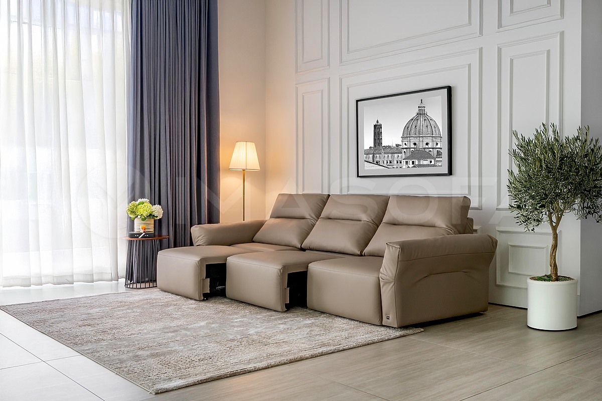 Brandy - Sofa điện da nhân tạo