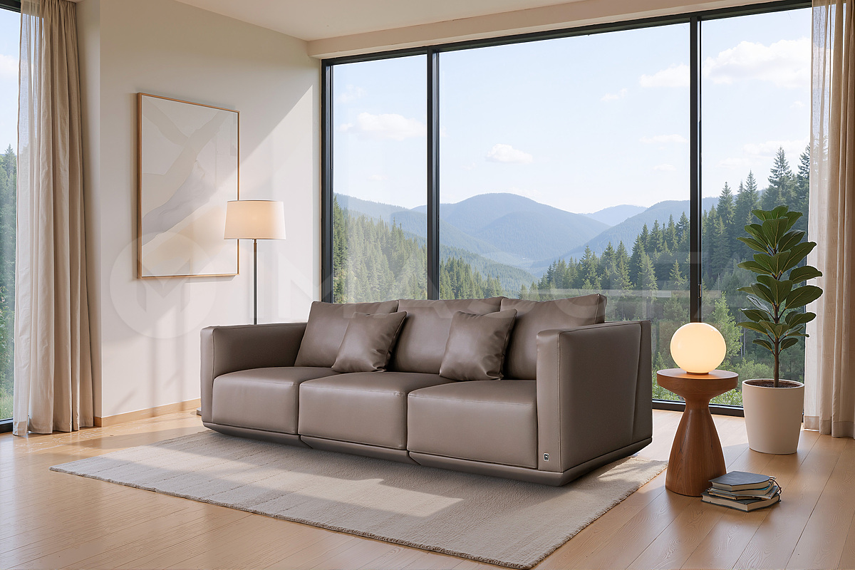 Casa - Sofa băng da nhân tạo