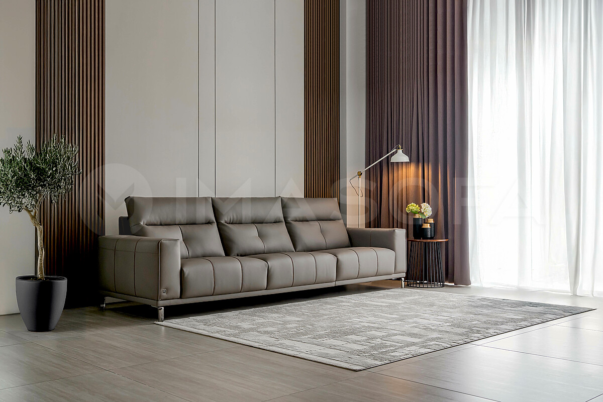 Elise - Sofa băng da nhân tạo