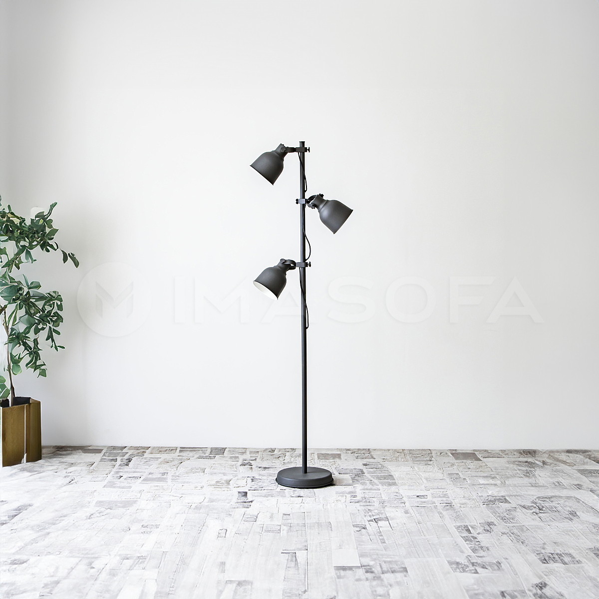 Đèn Hektar màu đen