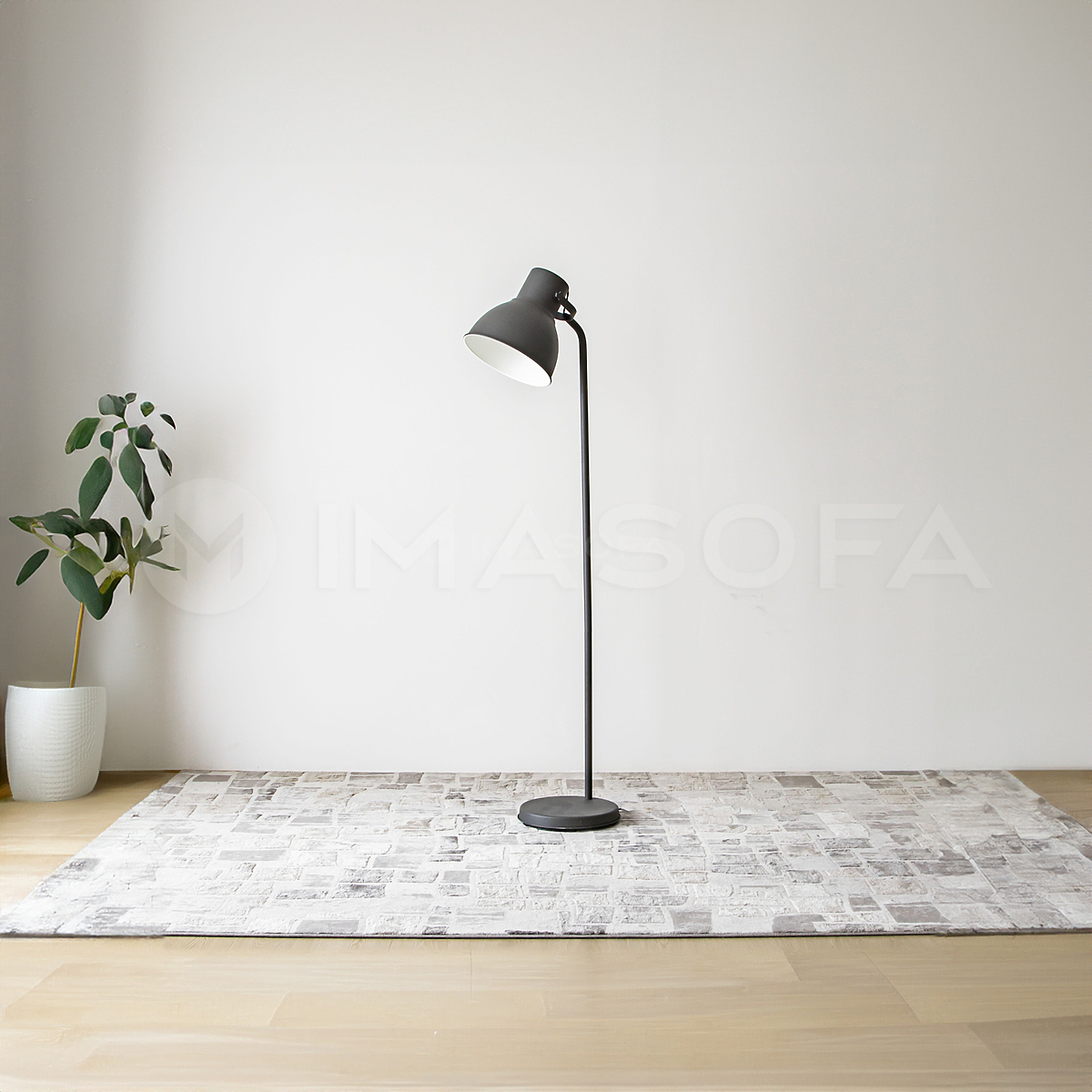 Đèn Hektar màu xám đậm