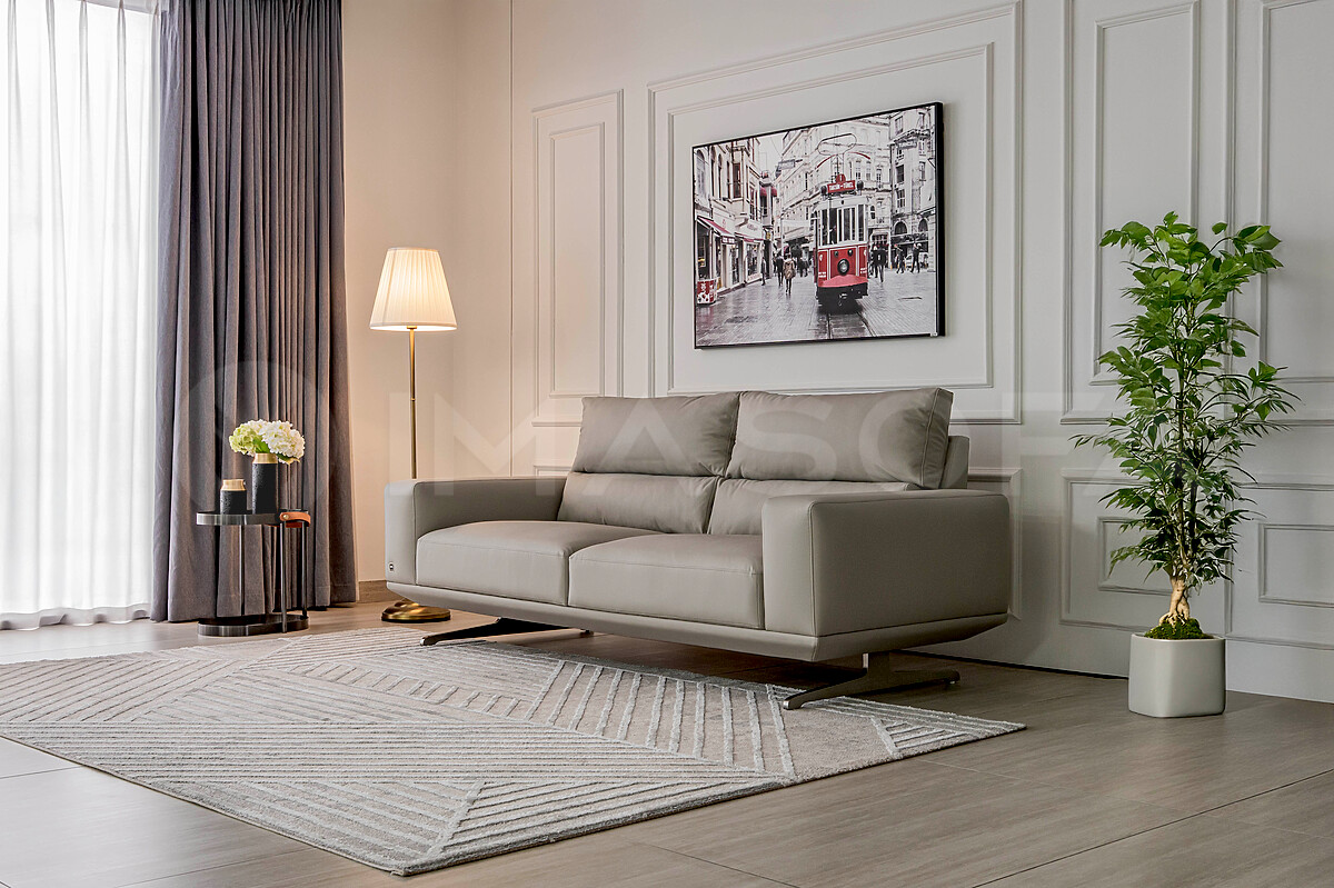 Floren - Sofa băng da nhân tạo