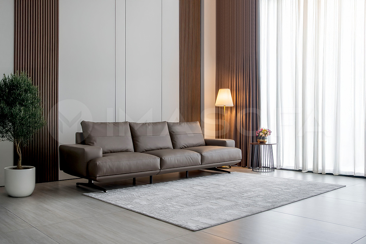 Floren - Sofa băng da nhân tạo