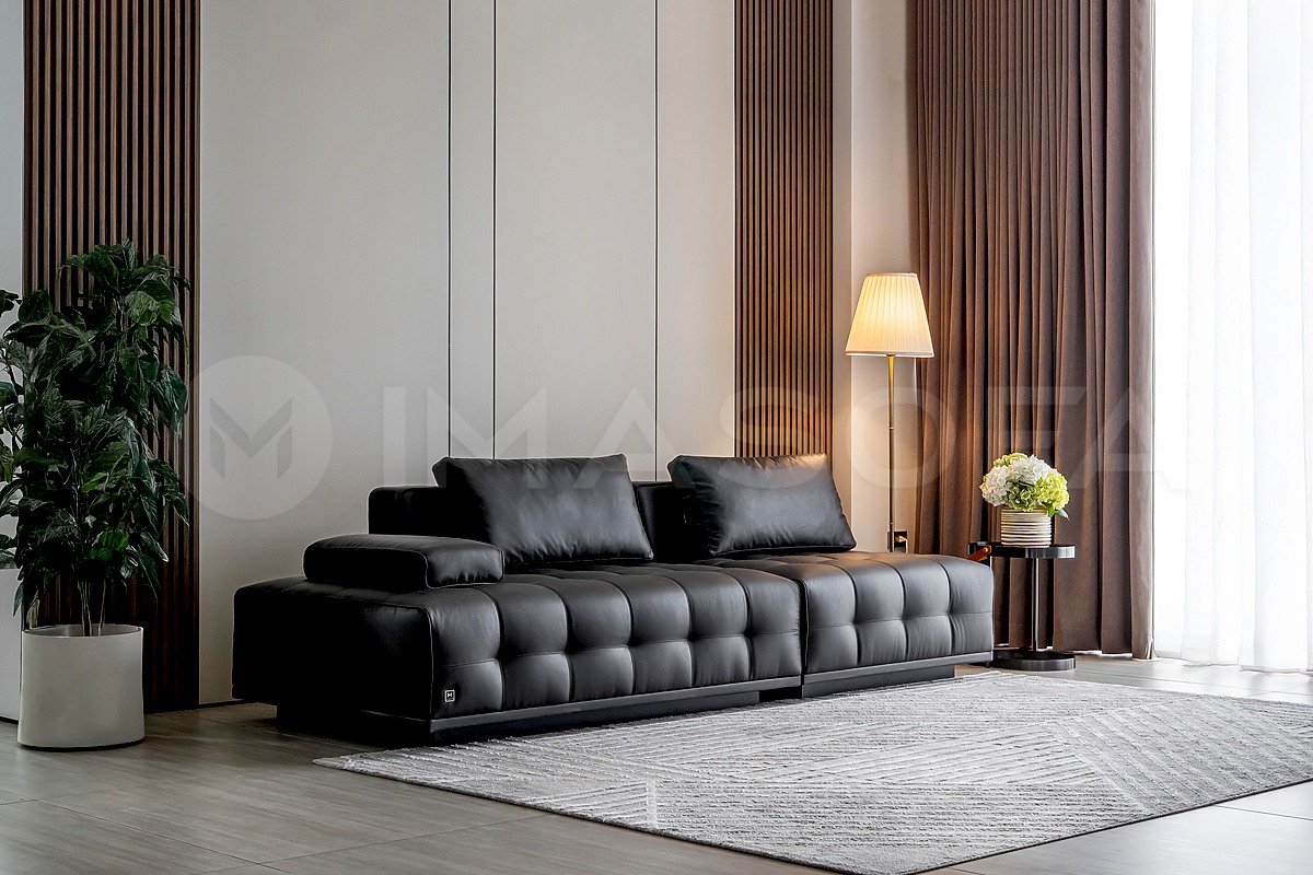 Lumio - Sofa băng da nhân tạo