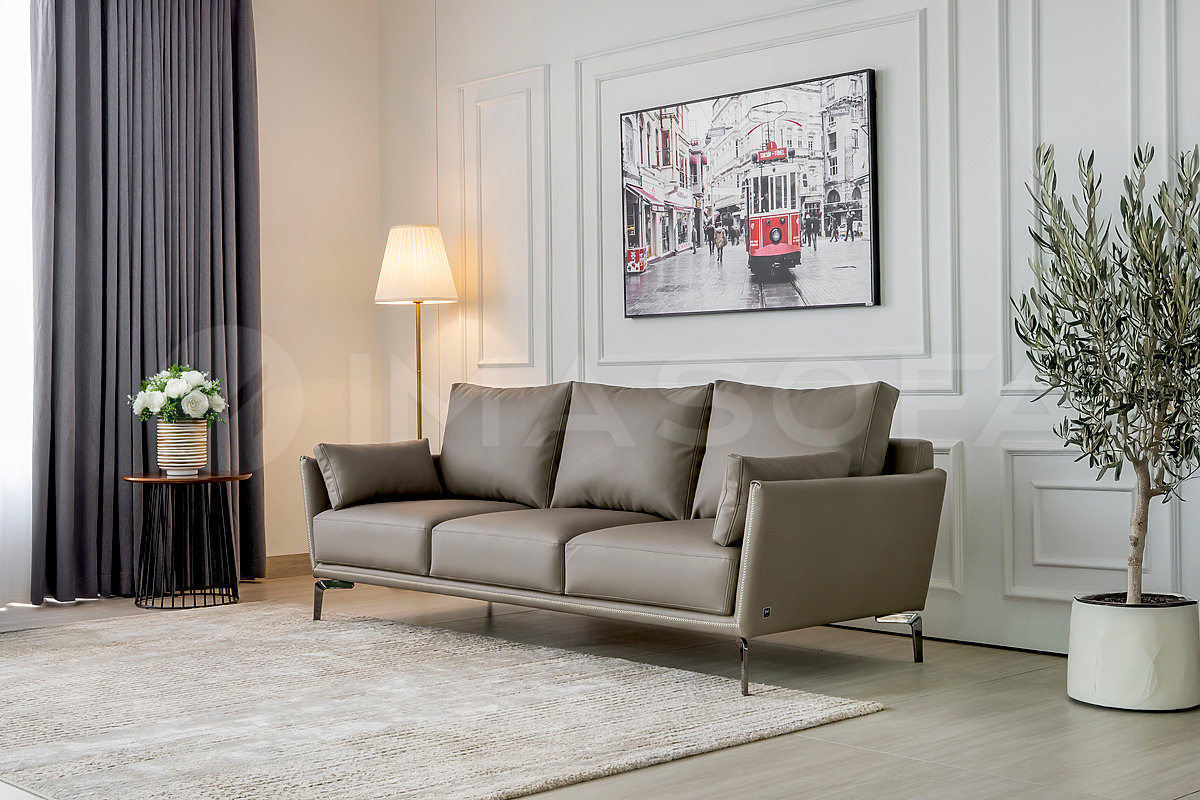 Napoli - Sofa băng da nhân tạo