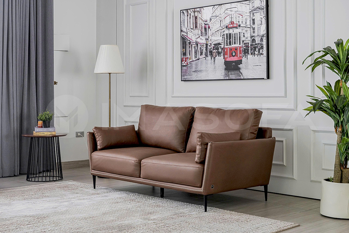 Napoli - Sofa băng da nhân tạo