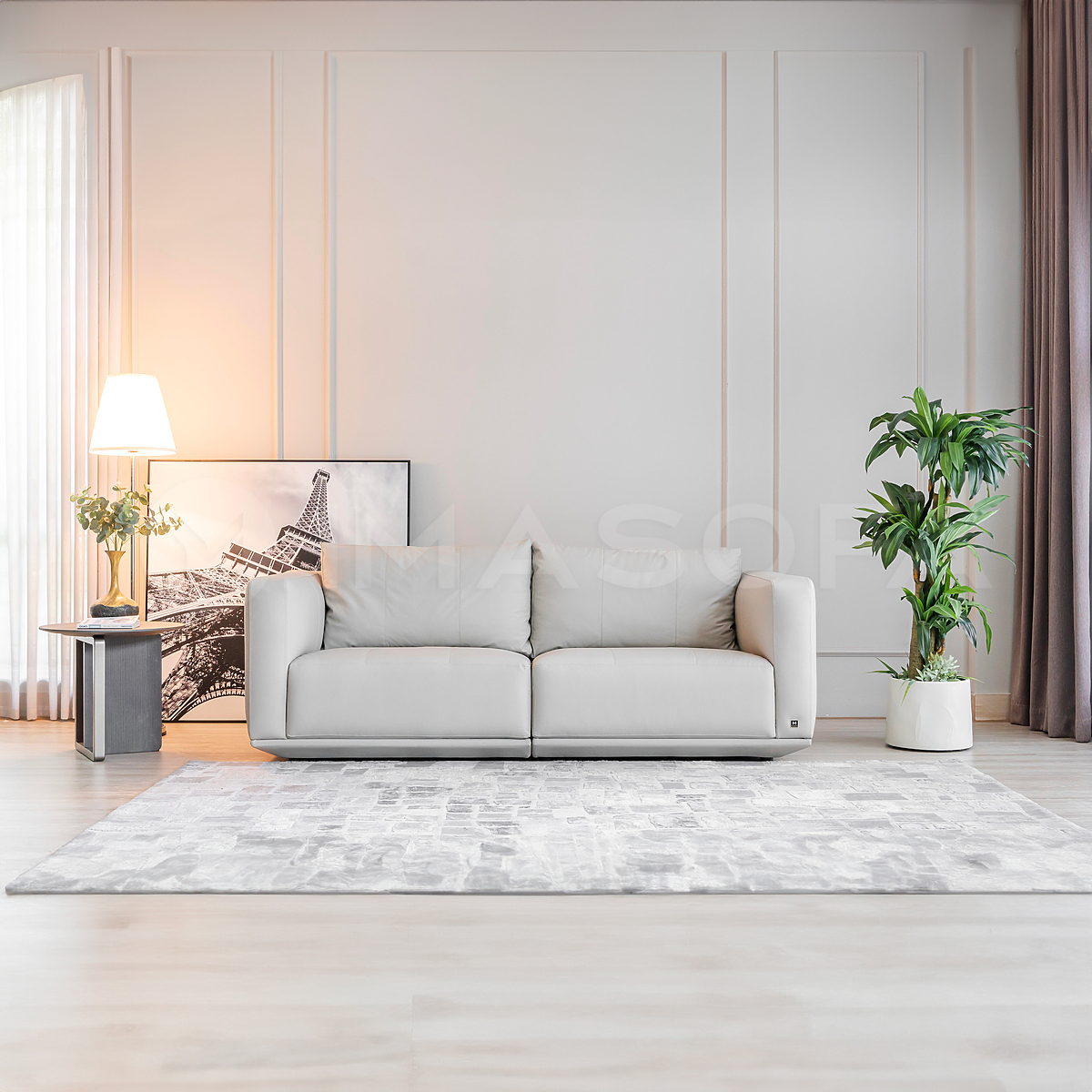 Casa - Sofa băng da thật