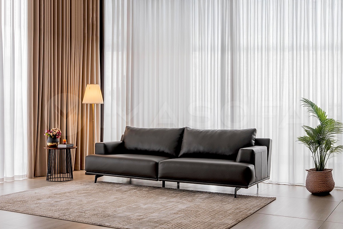 Trio - Sofa băng da nhân tạo