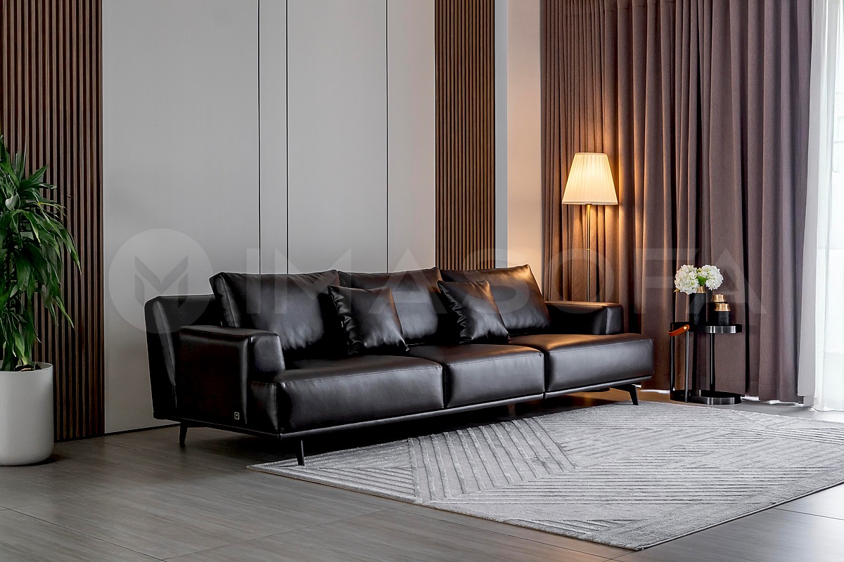 Trio - Sofa băng da nhân tạo
